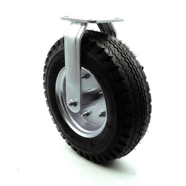12 Inch Black Pneumatic Wheel Rigid Caster